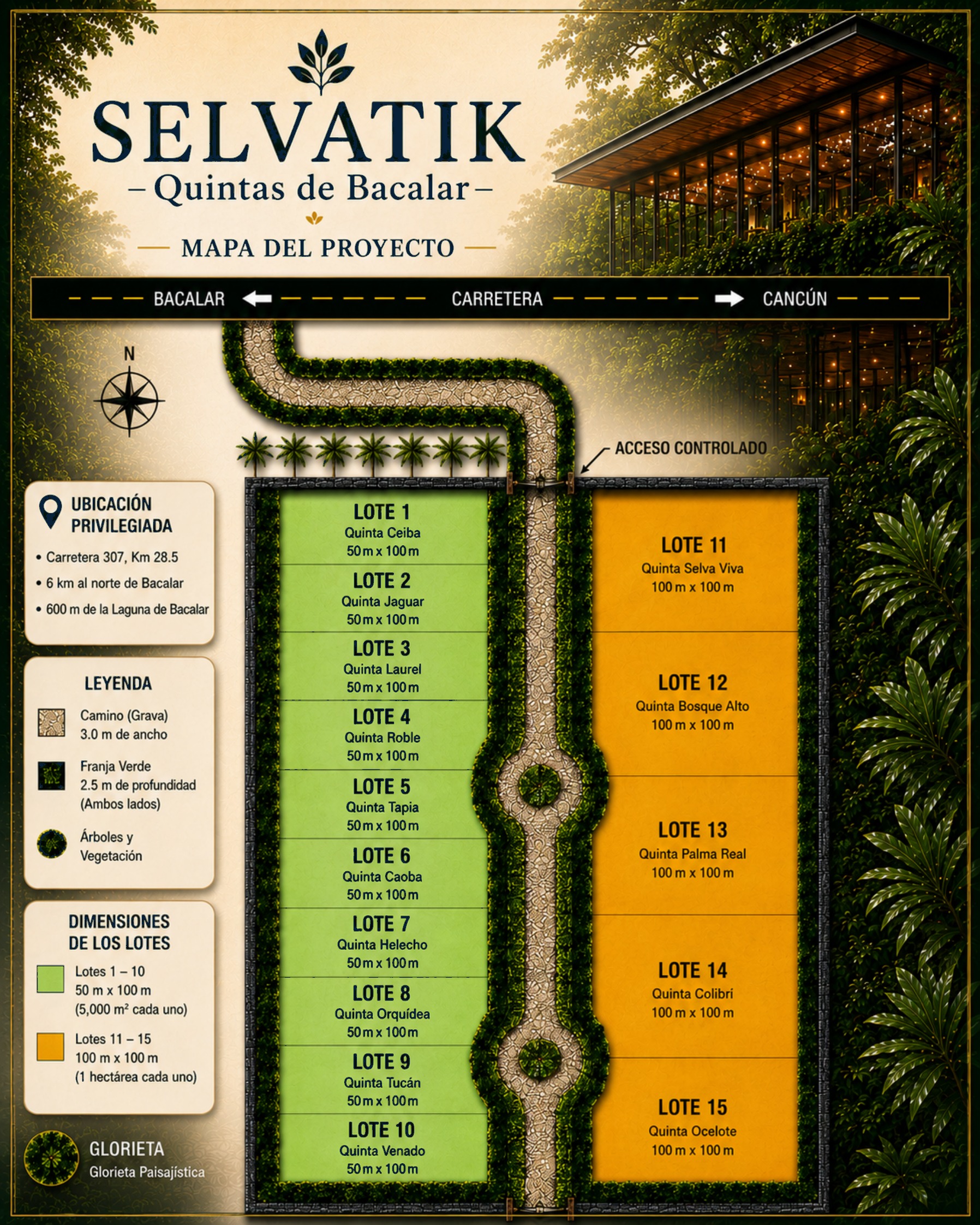 Selvatik official plot map